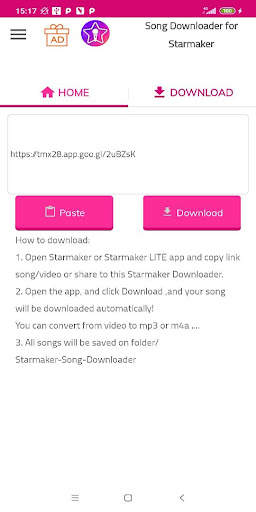 Download video song for Starmaker screenshot 2