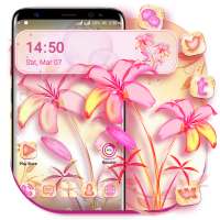 Lily Pink Launcher Theme on 9Apps