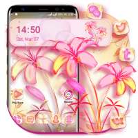 Lily Pink Launcher Theme