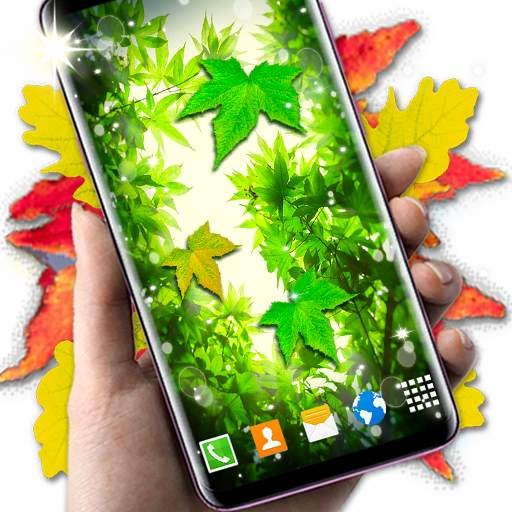 Leaves Live Wallpaper 🍂 Spring Forest Themes