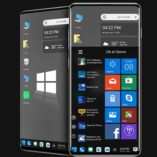 Win 10 Dark Theme for Launcher