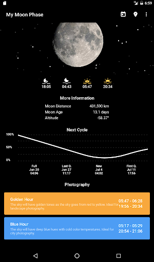 My Moon Phase - Lunar Calendar & Full Moon Phases screenshot 5