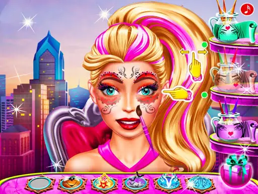 Princesa das Fadas Maquiagem : Spa, maquiagem e vestir-se jogo