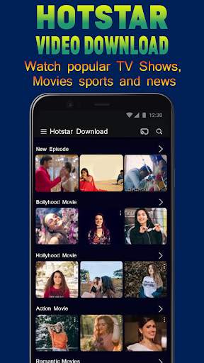 Video Downloader for Hotstar, Hot star HD Video स्क्रीनशॉट 2