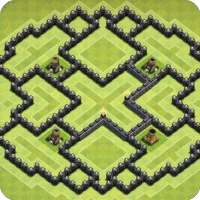 Maps of Clash of Clans 2024 on 9Apps