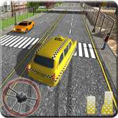 3D такси Водитель : новый такси игры