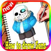 How to Draw : Sans Easy Step on 9Apps