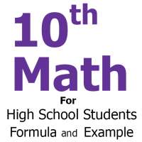 10th Class Math Formula on 9Apps