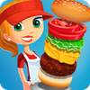 Sky Burger 🍔 Endless Hamburger Stacking Food Game