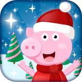 Pig christmas adventure pepa