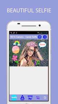 B216 Camera - Candy Selfie स्क्रीनशॉट 2