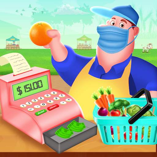 Grocery Supermarket Shopping- Cash Register Games