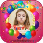 Happy Birthday Frame: Cards Photo Editor Maker App on 9Apps