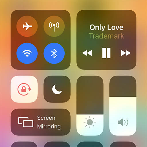 iOS Control Center iPhone 14