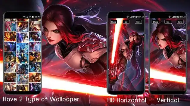 Download do APK de Live Wallpaper - Arena Mobile Legend para Android