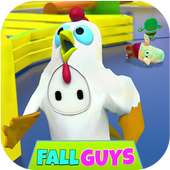 Silly Fall Race Guys Mobile Game - Silly Race Game