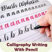 Calligraphy Writing With Pencil