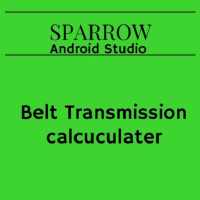 Belt Drive Transmission calculations on 9Apps