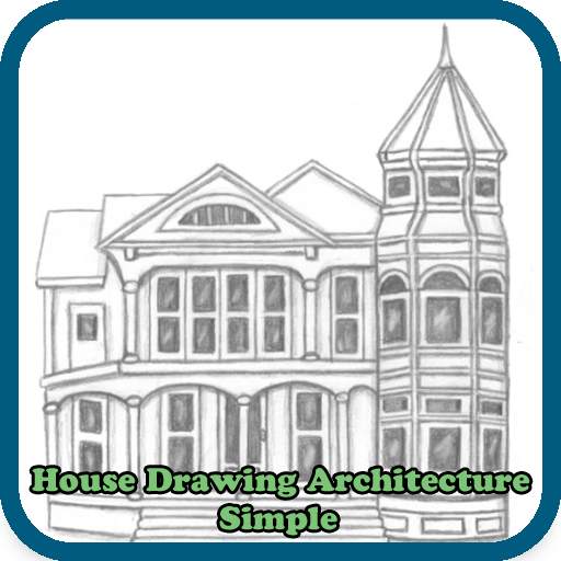 House Drawing Architecture Simple