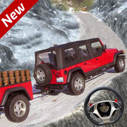 Offroad Cargo Jeep Driving Simulator 4x4 Hill