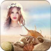 Sea Shell Photo Frame Editor