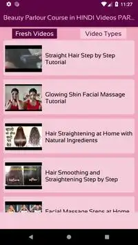 Beauty Parlour Course in HINDI Videos PARLOR SIKHE App لـ Android Download  - 9Apps