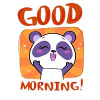 Good Morning & Night Stickers For WhatsApp