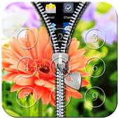 Flower Zipper Lock on 9Apps