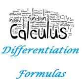 Maths Differentiation Formulas on 9Apps