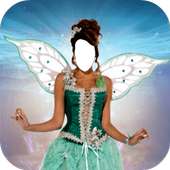 Colourful Fairy Dress Photo Montage