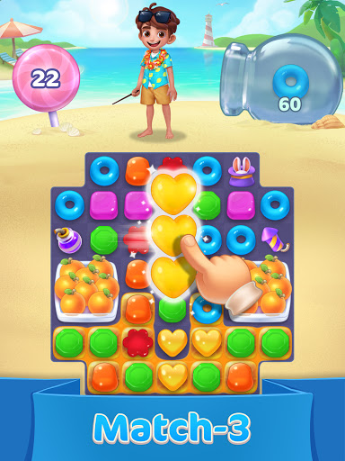 Jellipop Match: Decora a sua ilha do sonho! screenshot 12