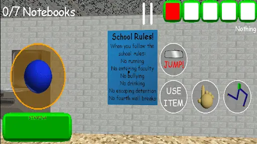 Baldi's Fun New School Remastered Android Version Testing 