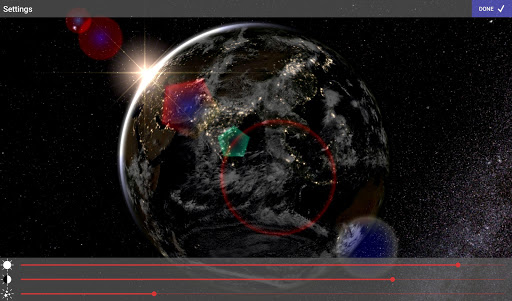 Earth & Moon in HD Gyro 3D Parallax Live Wallpaper screenshot 19
