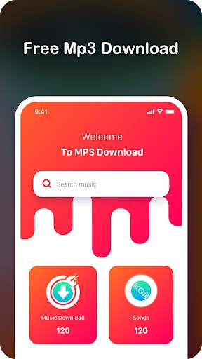 Free Music - Music Downloader 1 تصوير الشاشة