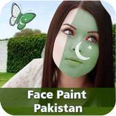 Pak Flag On Face, Independence Day Pak Flag Paint on 9Apps