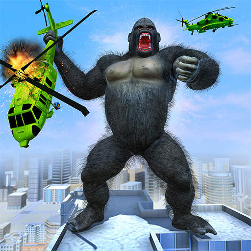 Giant Gorilla City Attack: City Rescue games 2021