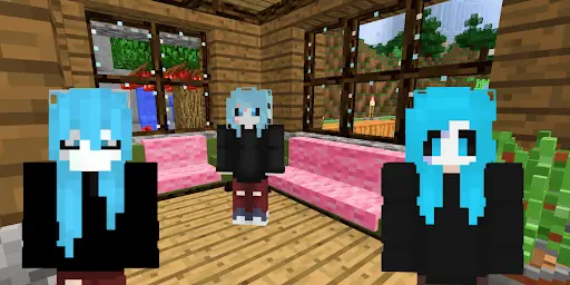 Misturei meus 2 jogos favoritos #minecraft #sallyface