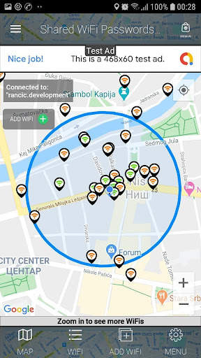 WiFi Passwords Map screenshot 2