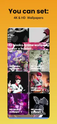 hunter x hunter HD wallpapers - hisoka 4K APK pour Android Télécharger