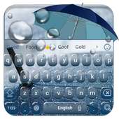 Raindrops keyboard on 9Apps