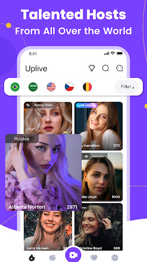 Uplive - Live Video Streaming App screenshot 1