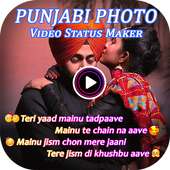 Punjabi Fullscreen Video Status Maker
