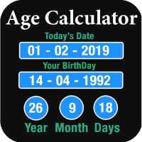 Age Calculator by Date of Birth