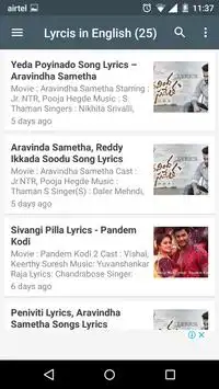 Telugu Songs Lyrics In Telugu English Apk Download 21 Free 9apps