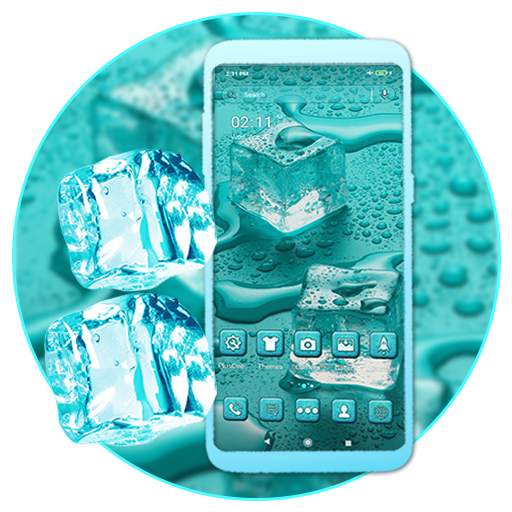 Ice Cubes Mint Launcher Theme