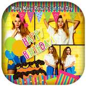 Happy Birthday Photo Collage Maker on 9Apps