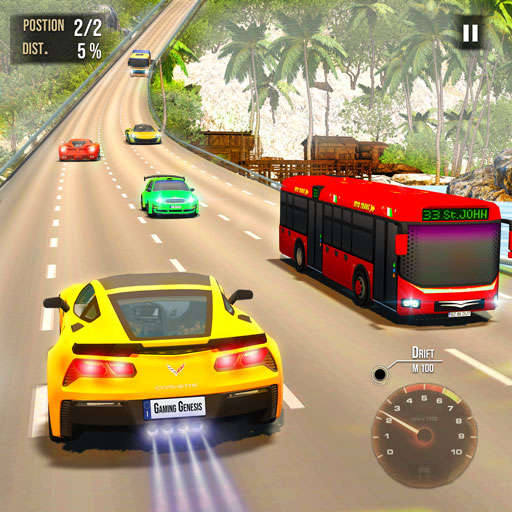 Super Traffic Car Racing Game