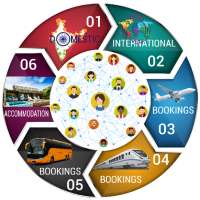 Welcome Joy-Tours Travels Hotels Bus Trains Flight on 9Apps