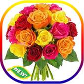 Bouquet of flowers and roses GIF 2020 on 9Apps