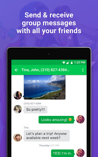 Nextplus: Phone # Text   Call screenshot 4